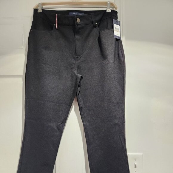 ✨ TOMMY HILFIGER | Women's Black Pants - Picture 3 of 10